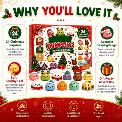 Dumpling Squishy Advent Calendar