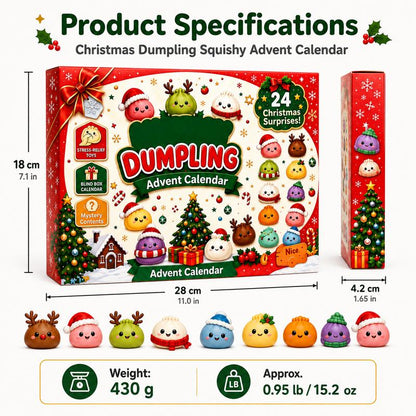 Dumpling Squishy Advent Calendar